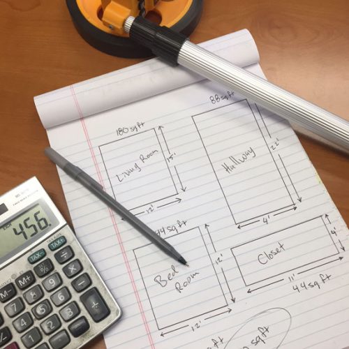 Construction Material Estimate (Per Room)